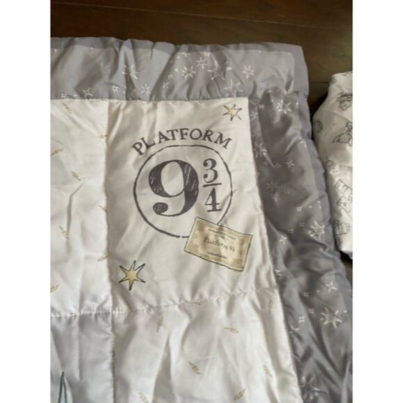 Harry Potter Nursery Bedding Fitted Crib Sheet Set Baby Blanket Comforter - Picture 8 of 15